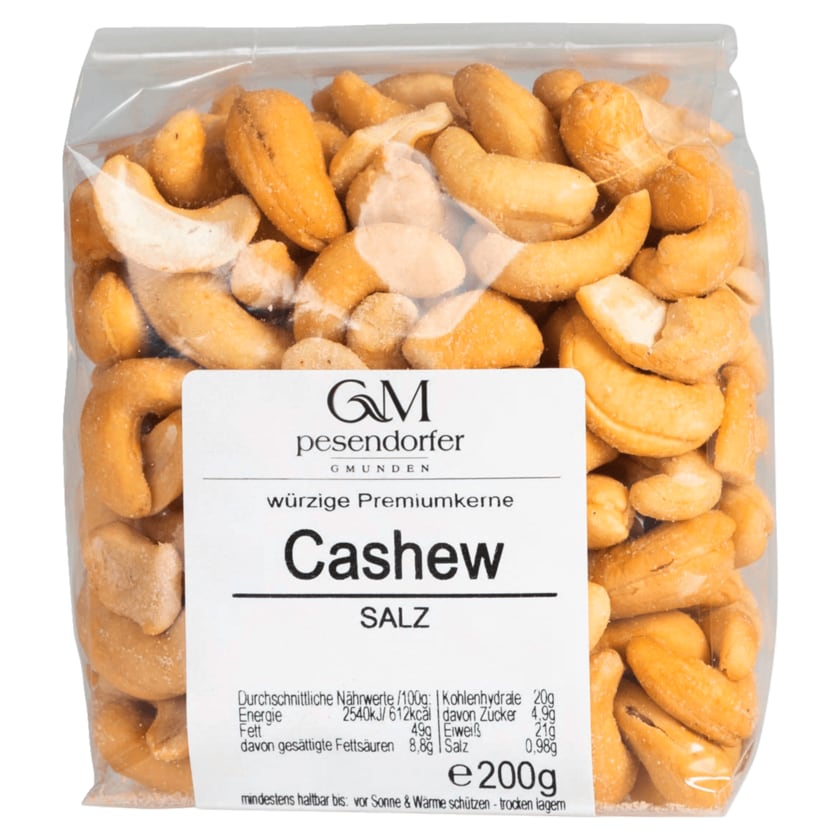 GM Pesendorfer Cashew gesalzen 200g